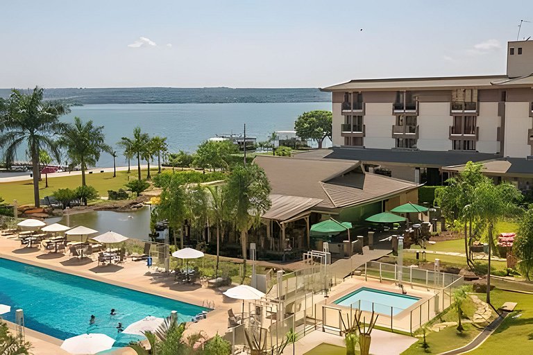 Ap Resort vista lago + prox a esplanada e lazer 4