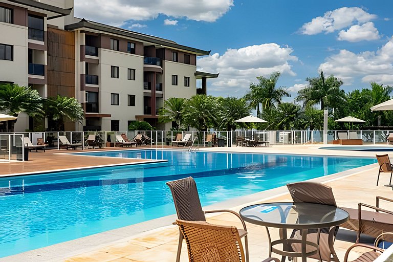 Ap Resort vista lago + prox a esplanada e lazer 4