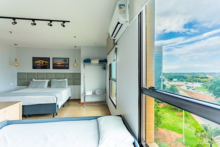 Lindo flat, novo, no Comfort hotel Taguatinga