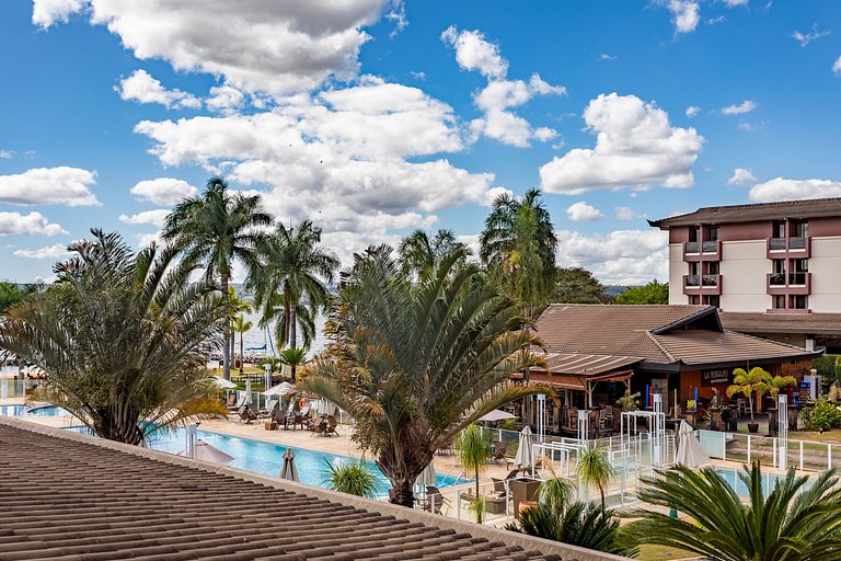 Ap Resort vista lago + prox a esplanada e lazer 4
