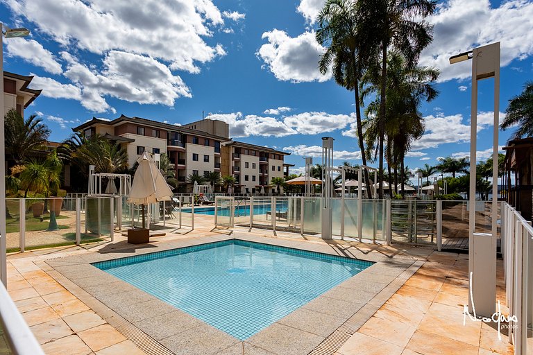 Ap Resort vista lago + prox a esplanada e lazer 4