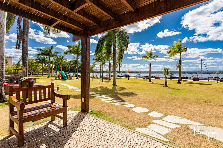 Ap com vista lago + próx congresso e lazer 2