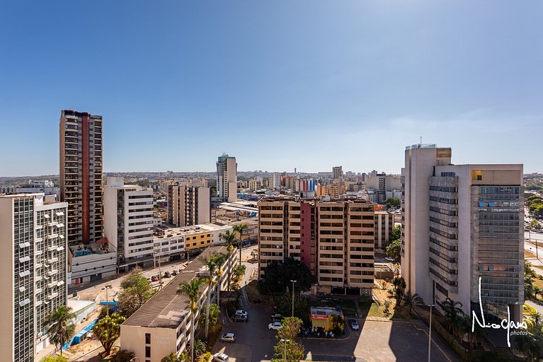 Suíte ampla no Hotel Comfort Taguatinga