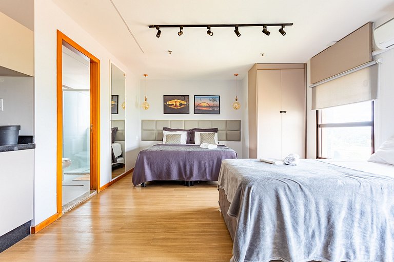 Lindo flat, novo, no Comfort hotel Taguatinga