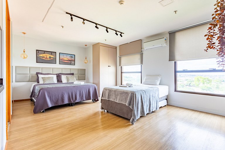 Lindo flat, novo, no Comfort hotel Taguatinga