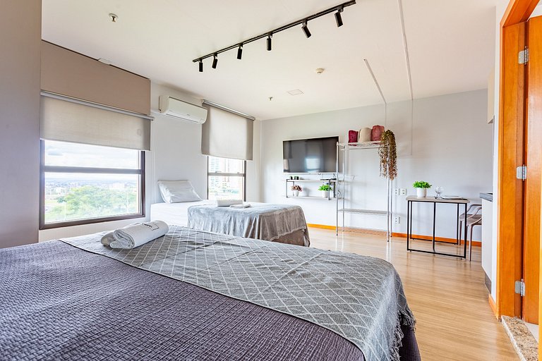 Lindo flat, novo, no Comfort hotel Taguatinga