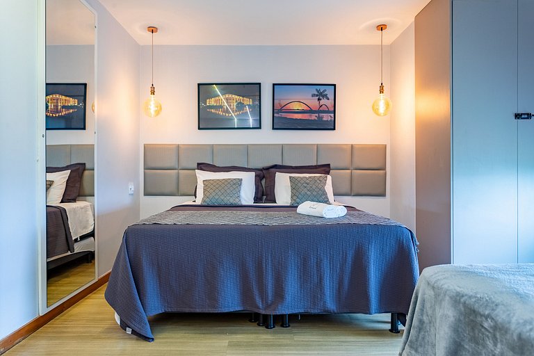 Lindo flat, novo, no Comfort hotel Taguatinga