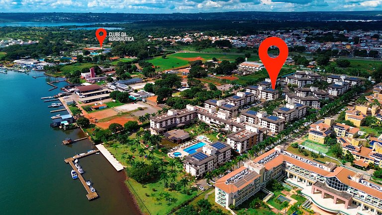 Ap com vista lago + próx congresso e lazer 2