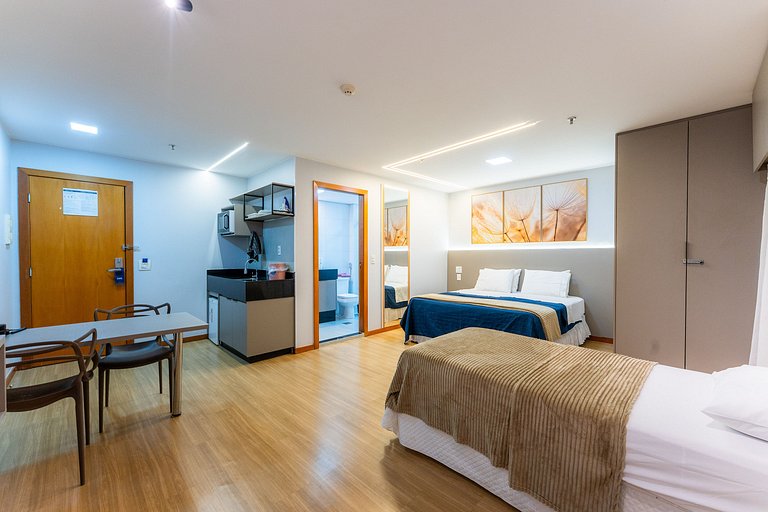 Lindo flat, novo, no Comfort hotel Taguatinga