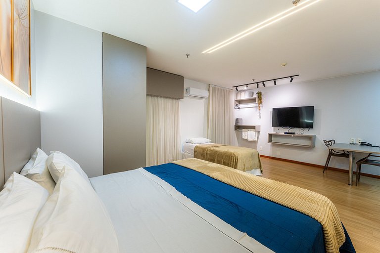 Lindo flat, novo, no Comfort hotel Taguatinga