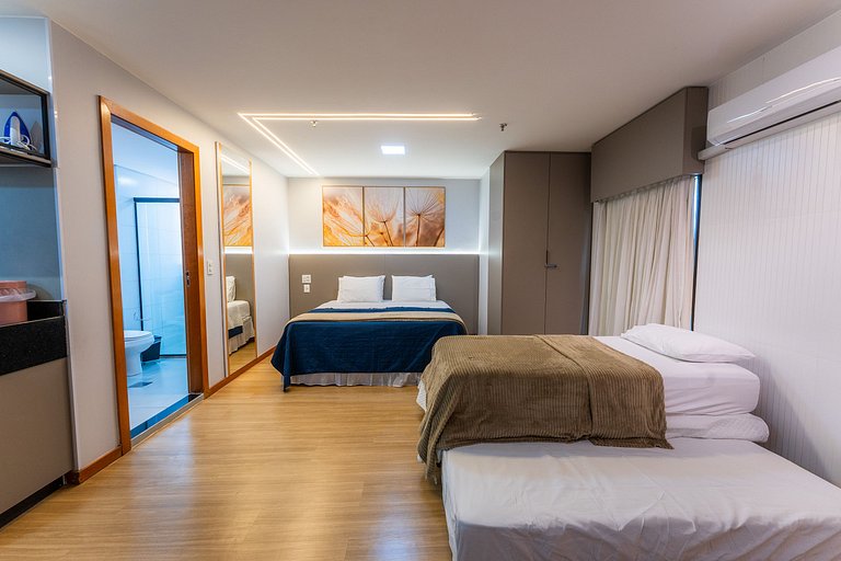 Lindo flat, novo, no Comfort hotel Taguatinga