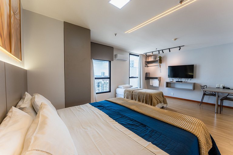 Lindo flat, novo, no Comfort hotel Taguatinga